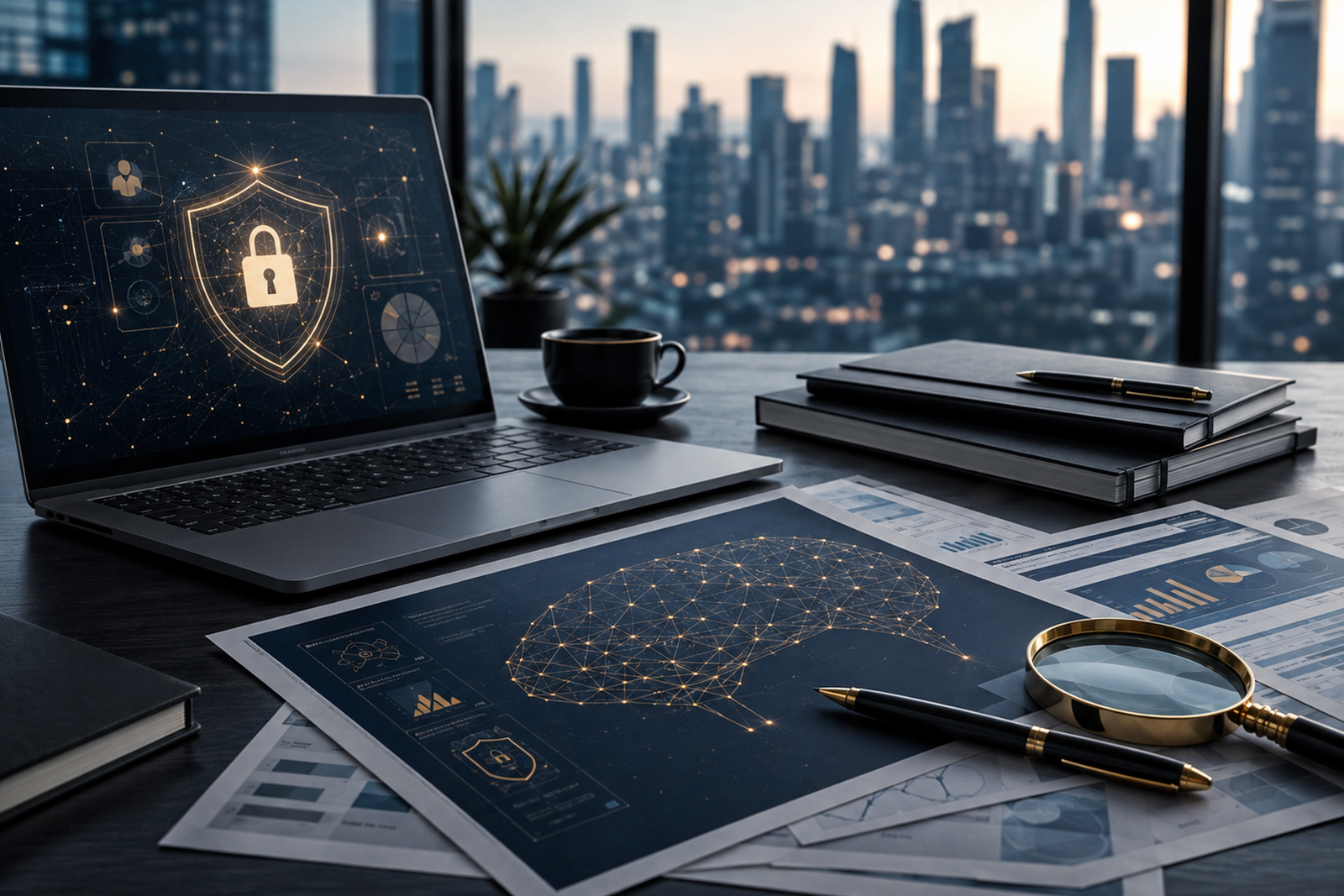 Cyber privacy and AI risk support